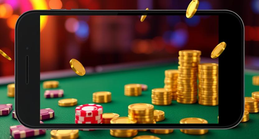 Q36 mobile casino app interface