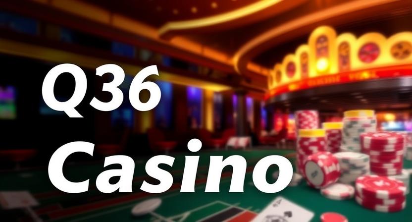 Variety of slot machines available on Q36